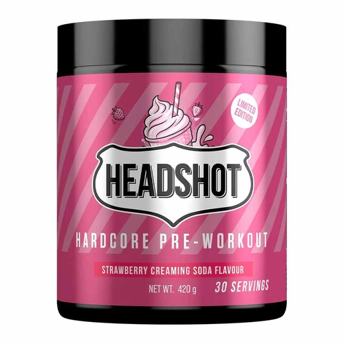 OCD Nutrition-Headshot Strawberry Creaming Soda 30 serve