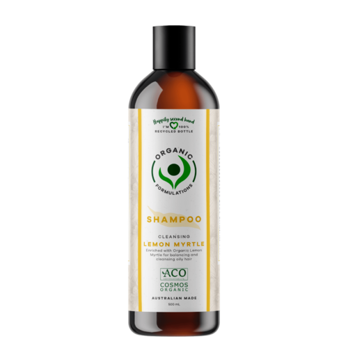 Organic Formulations-Lemon Myrtle Shampoo 500ML