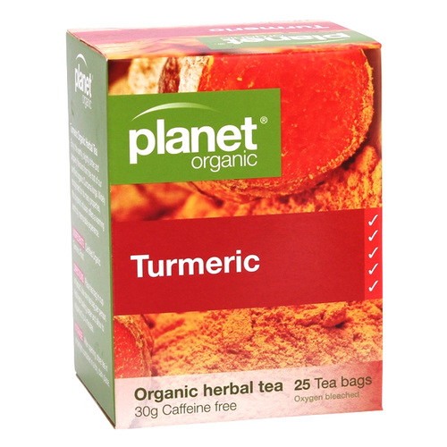Planet Organic-Turmeric 25 Tea Bags
