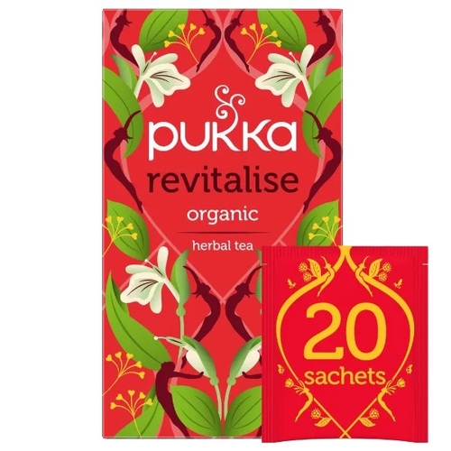 Pukka-Revitalise Herbal Tea Sachets