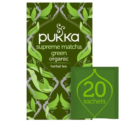 Pukka-Supreme Matcha Green Herbal Tea Sachets