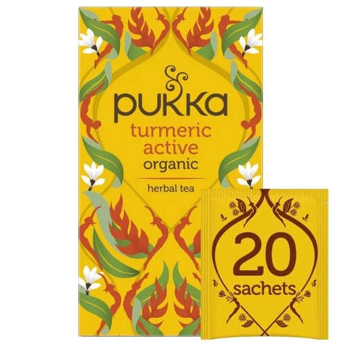 Pukka-Turmeric Active Herbal Tea Sachets