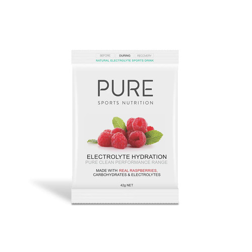Pure Sports Nutrition-PURE Electrolyte Hydration Raspberry 42G