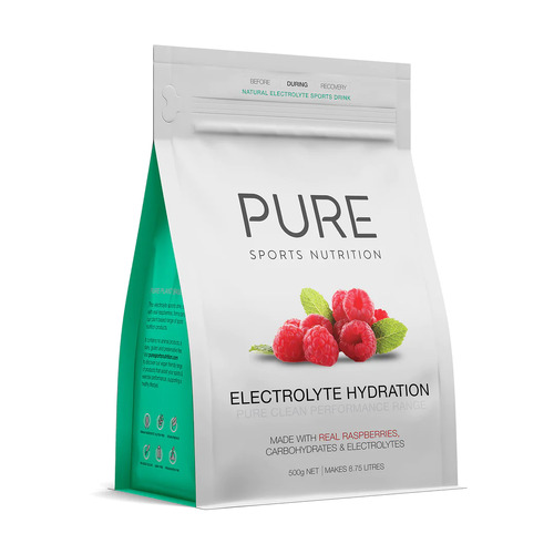 Pure Sports Nutrition-PURE Electrolyte Hydration Raspberry 500G