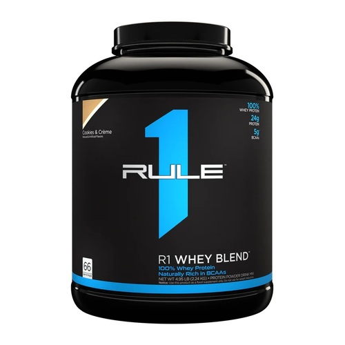 RULE 1-R1 Whey Blend Cookies & Creme 5LB