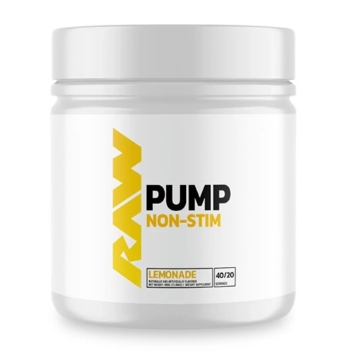 Raw Nutrition-Pump Non Stim Lemonade 40/20 Serve