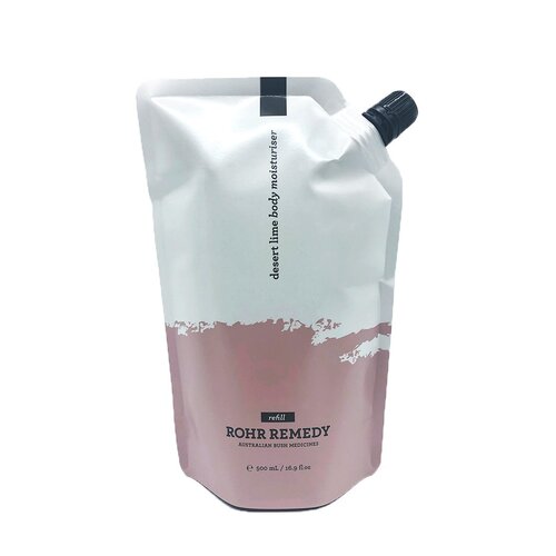 Rohr Remedy-Desert Lime Pouch Body Moisturiser (Refill)