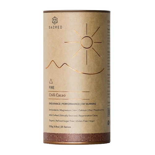 Sacred Taste-FIRE - CHILLI CACAO 250G