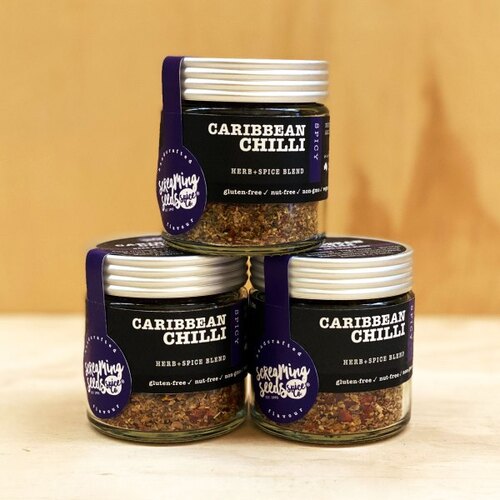 Screaming Seeds-Caribbean Chilli (Spicy) 55G