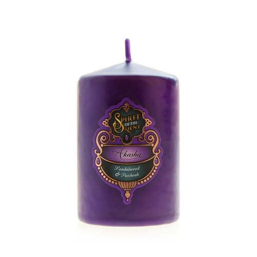 Spirit Of The Orient-Akasha Pillar Candle Small