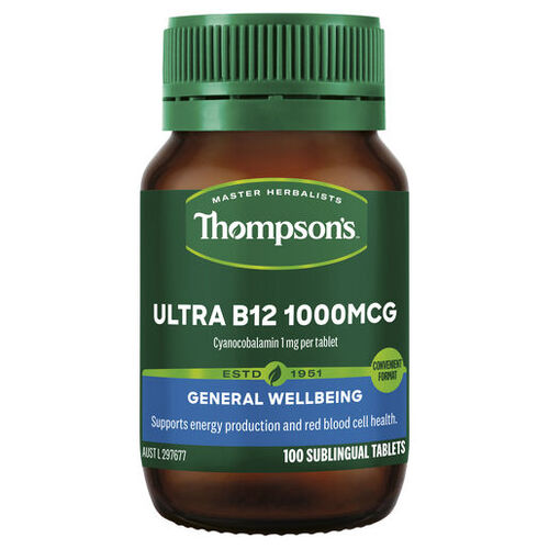 Thompson's-Ultra B12 1000MCG 100T