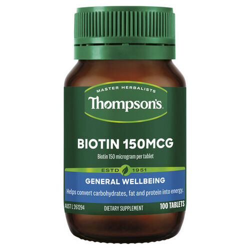 Thompson's-Biotin 150MCG 100T
