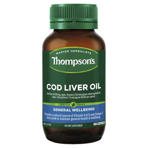 Thompson's-Cod Liver Oil 100C