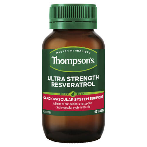 Thompson's-Ultra Strength Resveratrol 60T