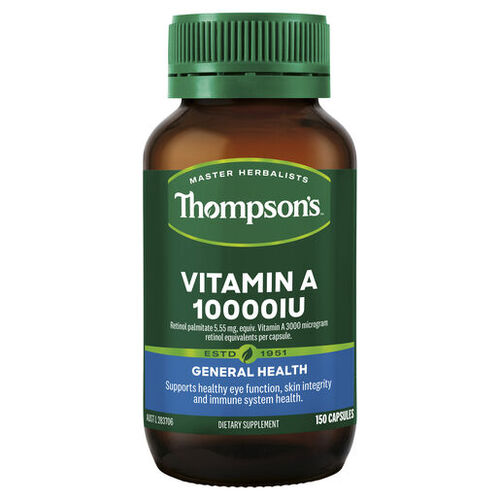 Thompson's-Vitamin A 10000IU 150C