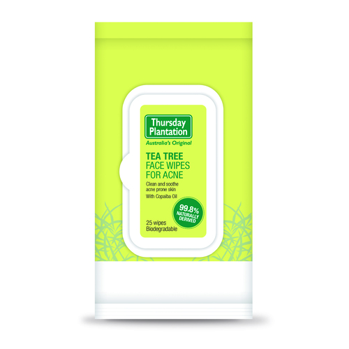 Thursday Plantation-Tea Tree Face Wipes For Acne 25