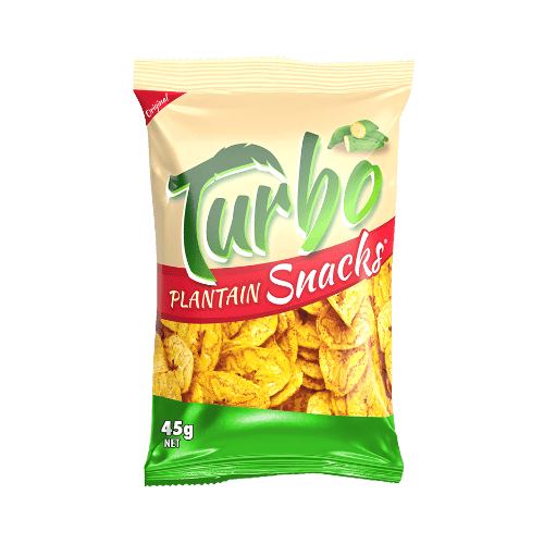 Turbo Snacks-Plantain Original 45G