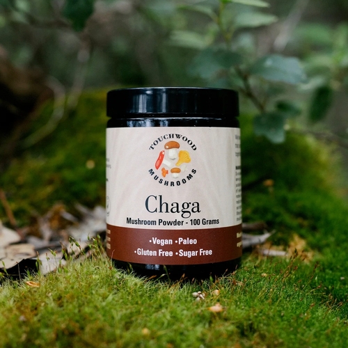 Touchwood Mushroom-Organic Chaga Mushroom Powder 100G