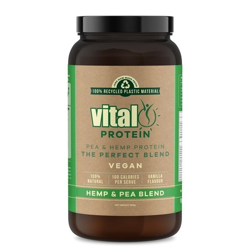 Vital-Pea & Hemp Protein Blend 500G