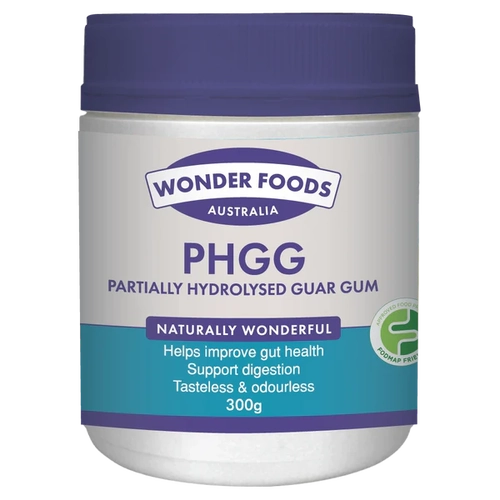 Wonder Foods-PHGG Partially Hydrolysed Guar Gum 300G