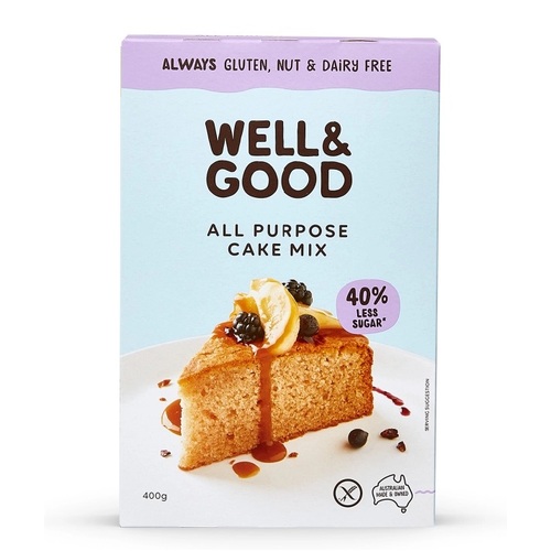 Well & Good-GF All Purpose Cake Mix 400G