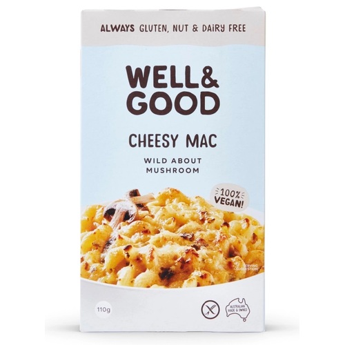 Well & Good-Cheesy Mac Wild About Mushroom 110G