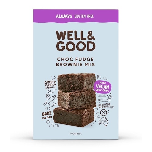 Well & Good-Choc Fudge Brownie Mix 400G
